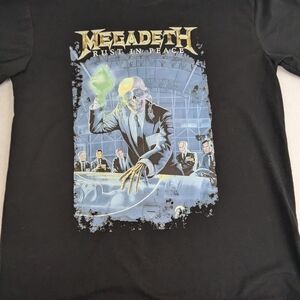 Megadeth Rust In Peace Double-sided Band Tee Size Large
